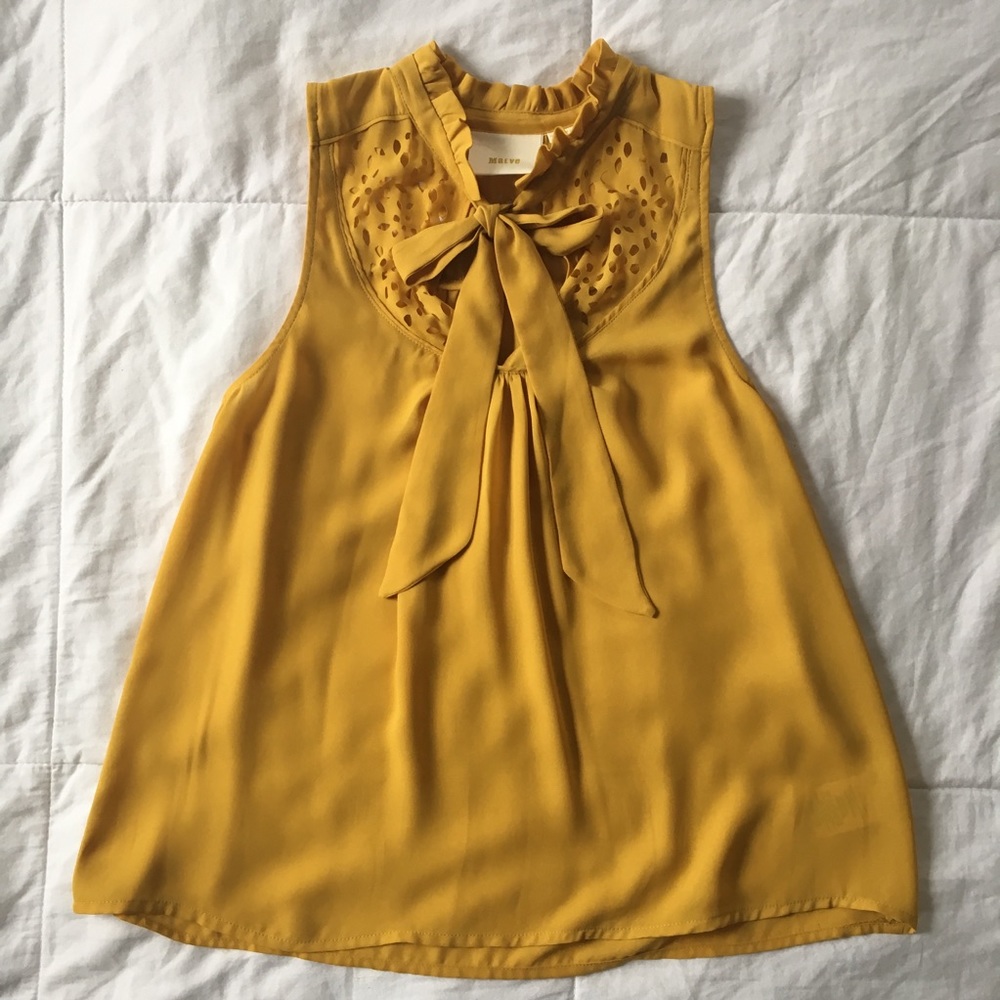 Anthropologie sleeveless blouse